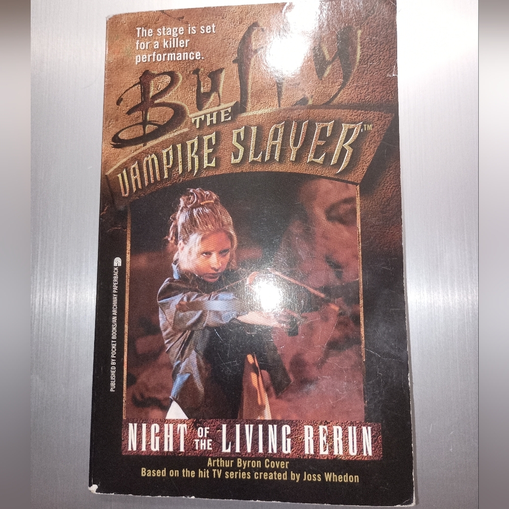 ❤️5 for $20❤️ Buffy the Vampire Slayer Night Of The Living Rerun Novel
